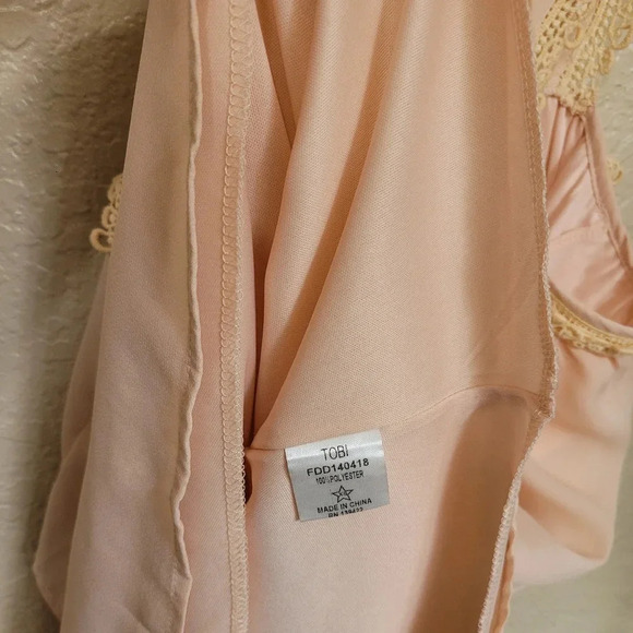 Tobi size XS peach dress - Picture 4 of 6